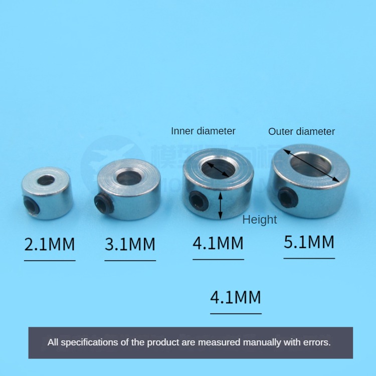 5pcs Metal 2.1mm/2.6mm/3.1mm/4 - Cable Lock Flexible のレビューと価格