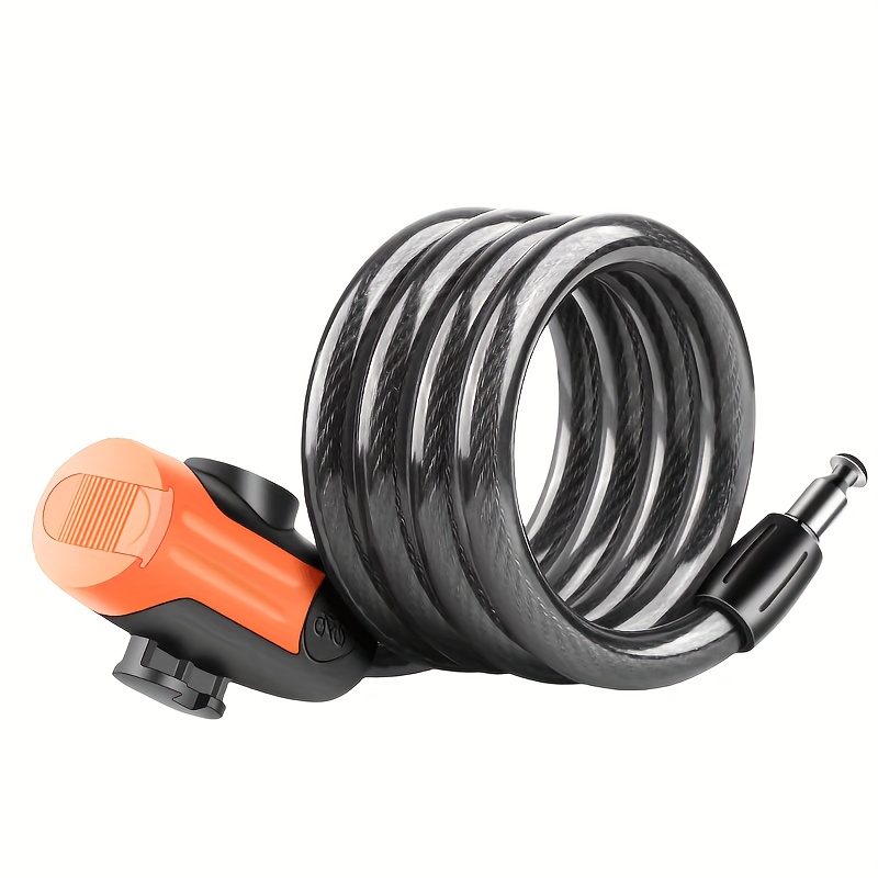 1SET Anti-Cut PVC Coated Keyed - Cable Lock Flexible のレビューと価格