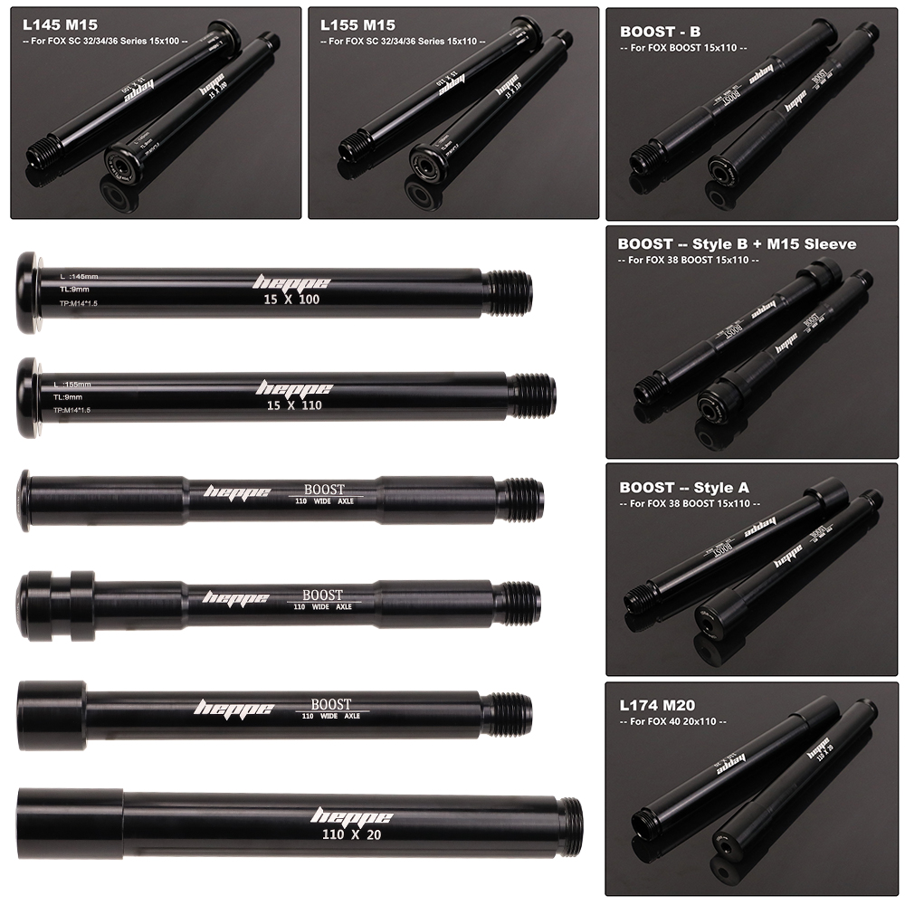 HEPPE Bike 15x100/110 20x110 T - Dynamo Hub Front のレビューと価格