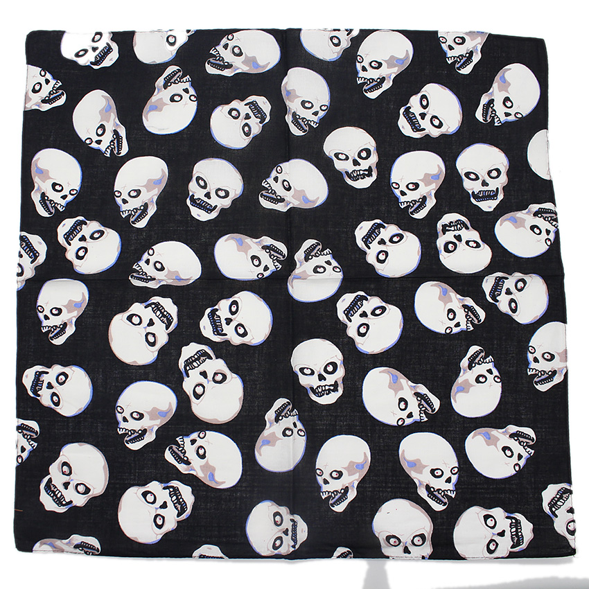 Skull Bandana Square Scarf 100 - Cycling Zones のレビューと価格