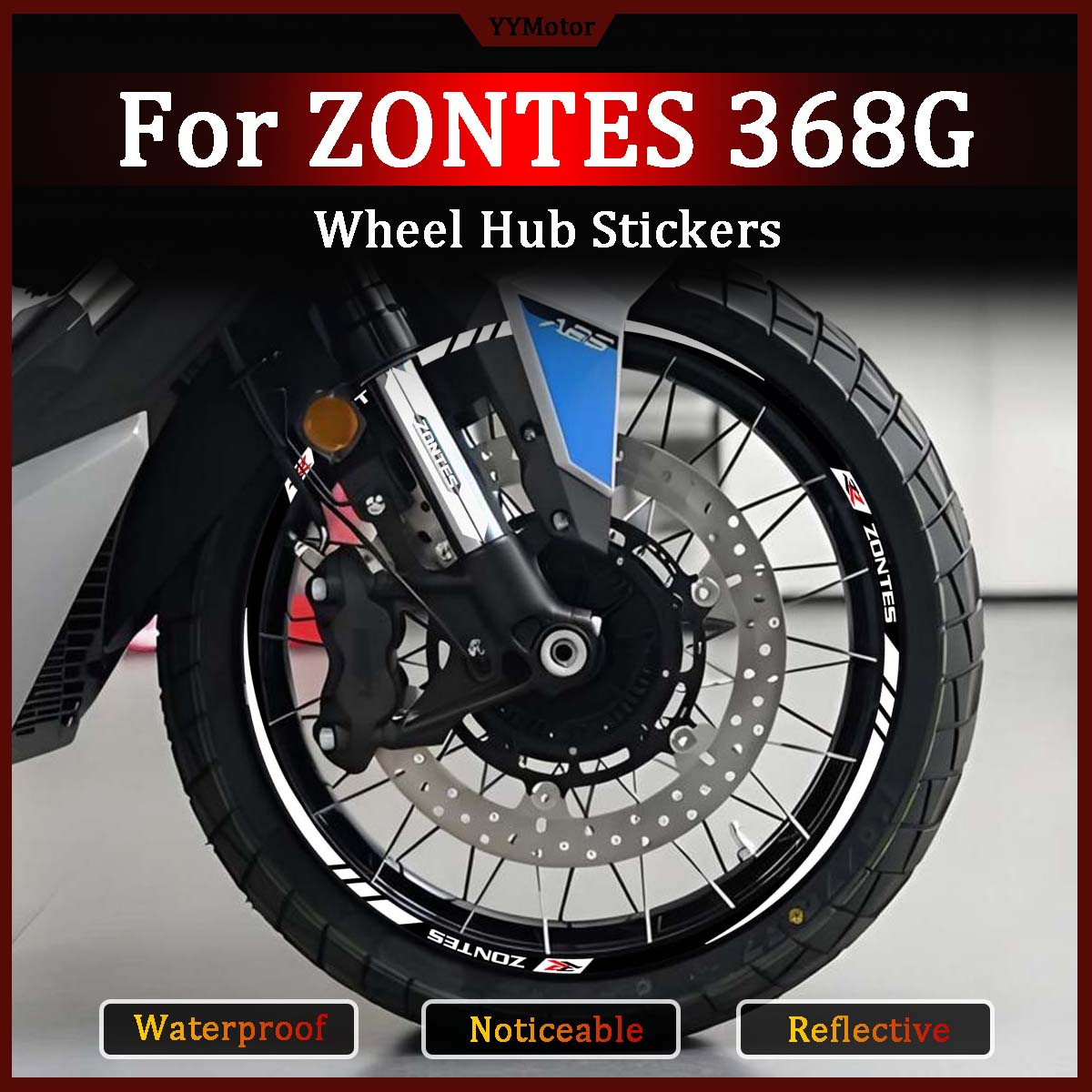 For ZONTES 368G Reflective Mot - Dynamo Hub Front のレビューと価格
