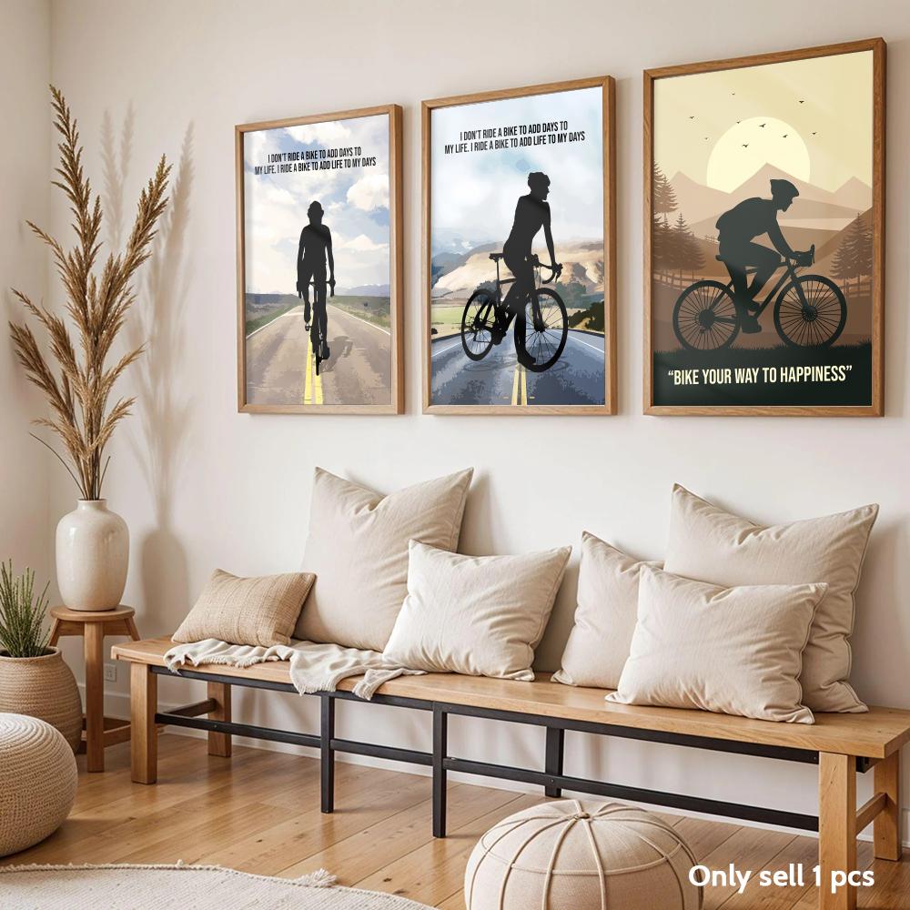 Cycling Motivation Quote Art P - Cycling Quote のレビューと価格