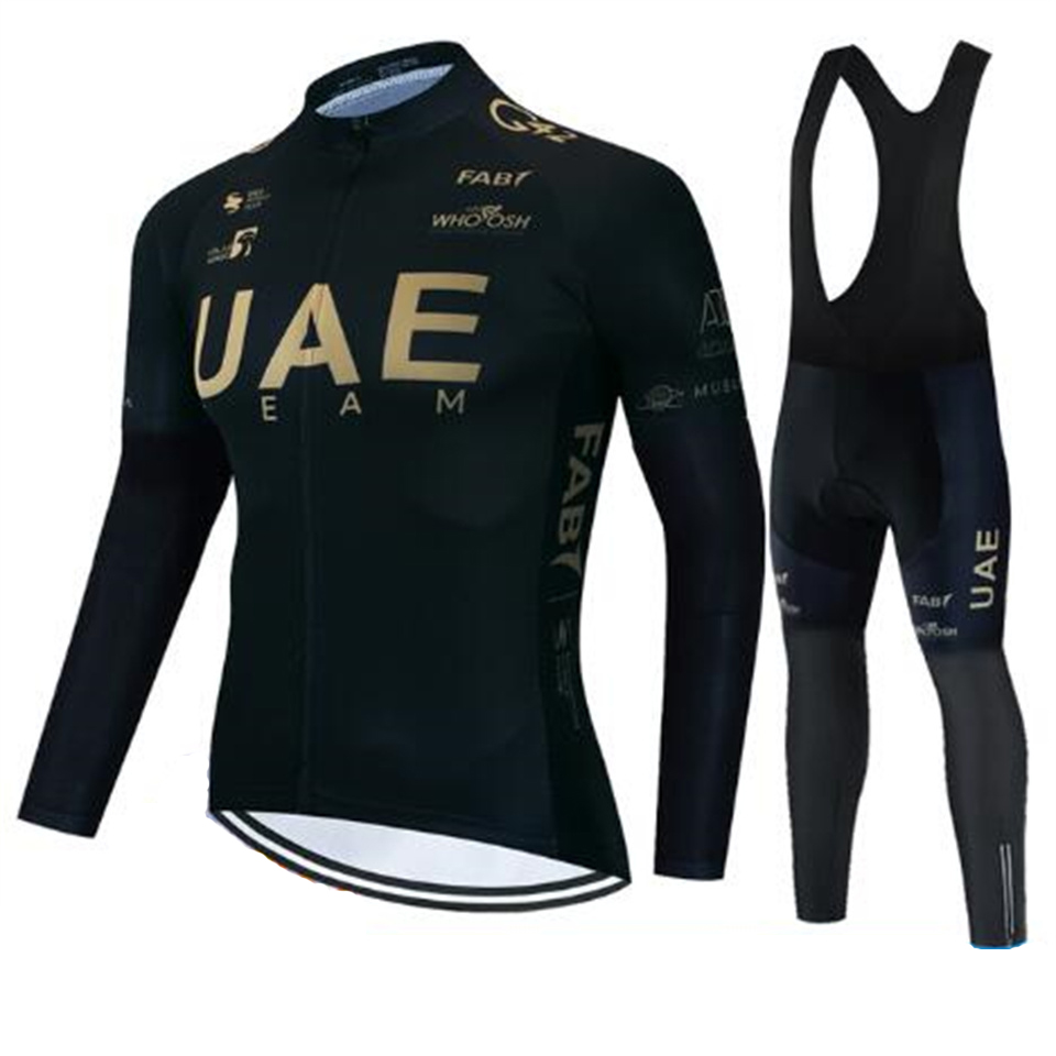 Uae Team Autumn Cycling Jersey - Cycling Commuter Clothing のレビューと価格