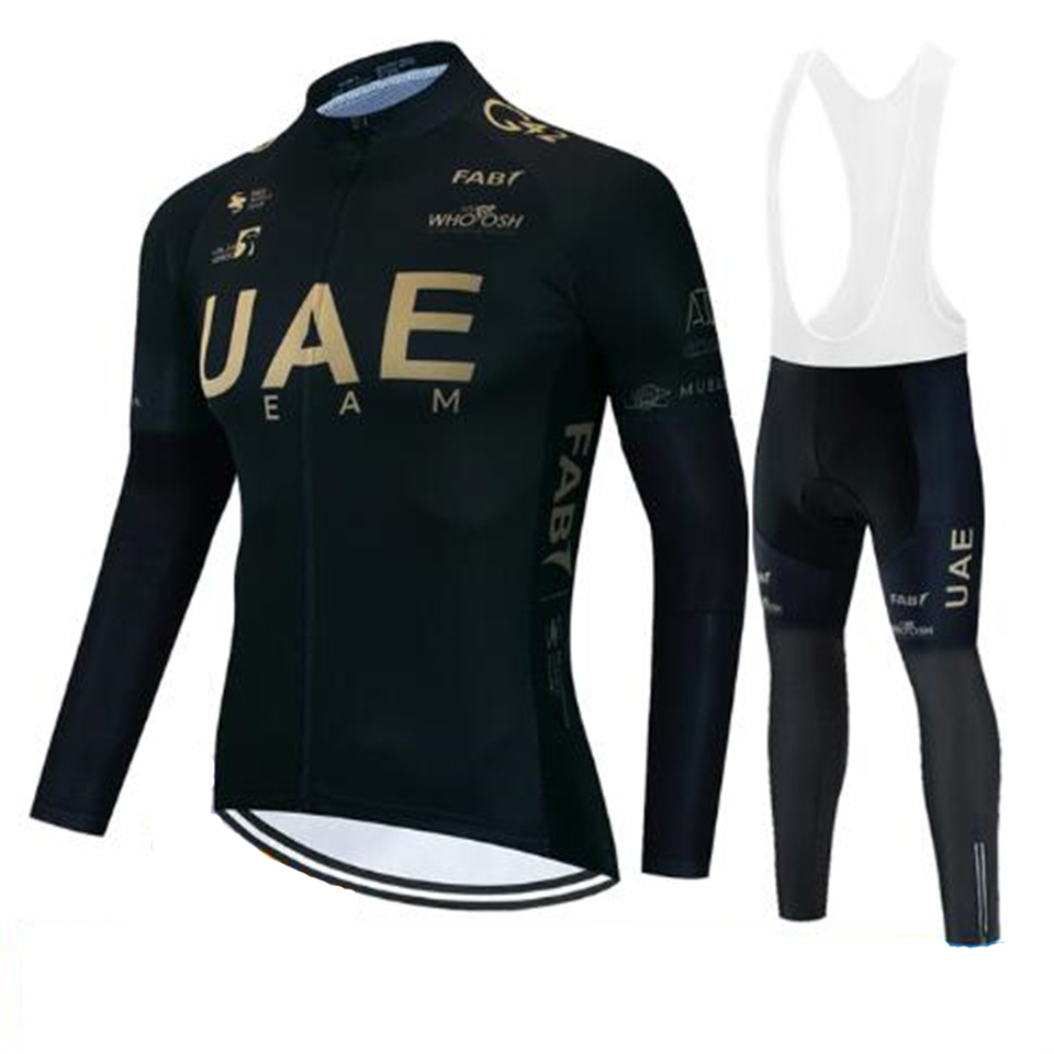 Uae Team Autumn Cycling Jersey - Cycling Commuter Clothing のレビューと価格