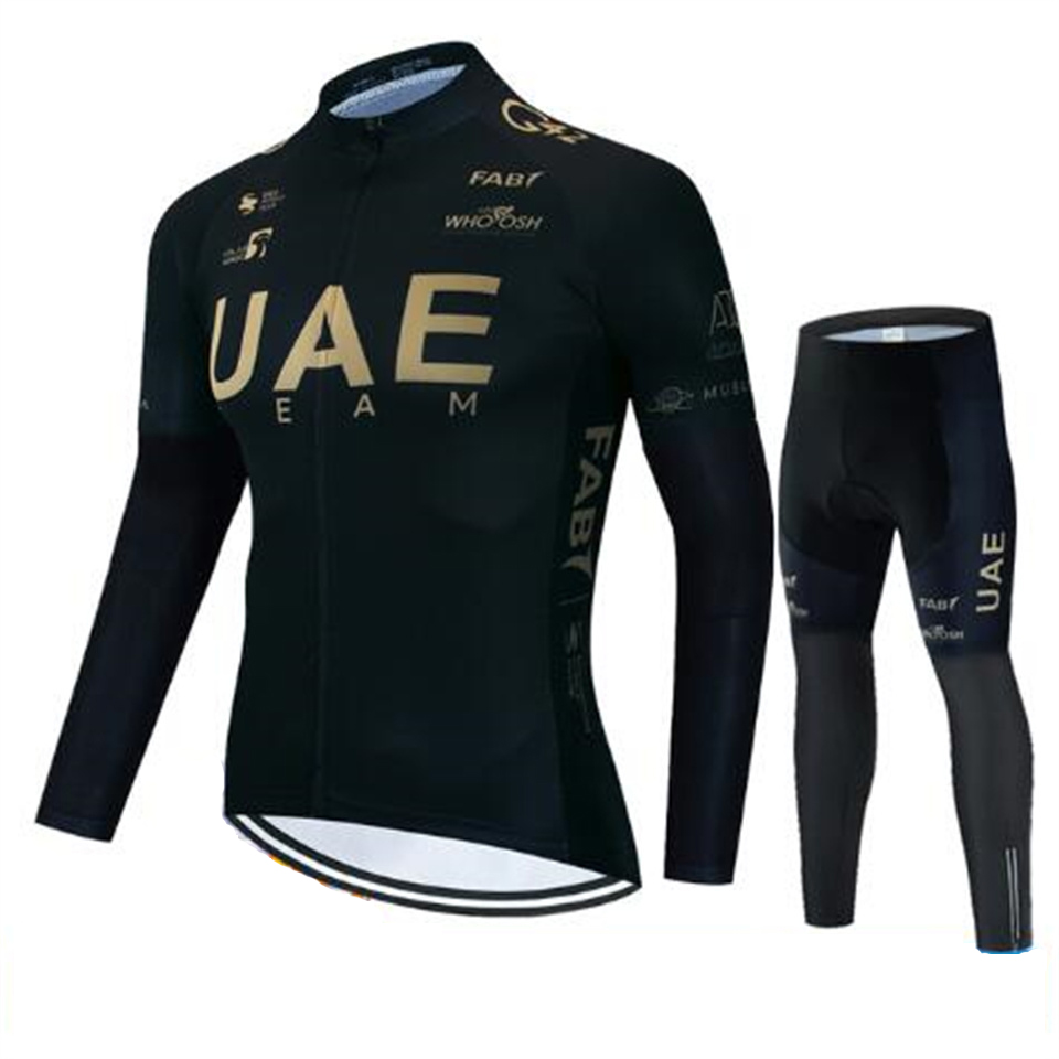 Uae Team Autumn Cycling Jersey - Cycling Commuter Clothing のレビューと価格