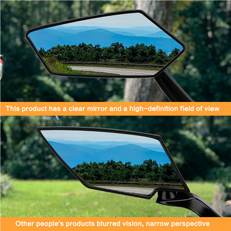 Motorcycle Handlebar Mirror Fo - Mirror Handlebar Convex のレビューと価格