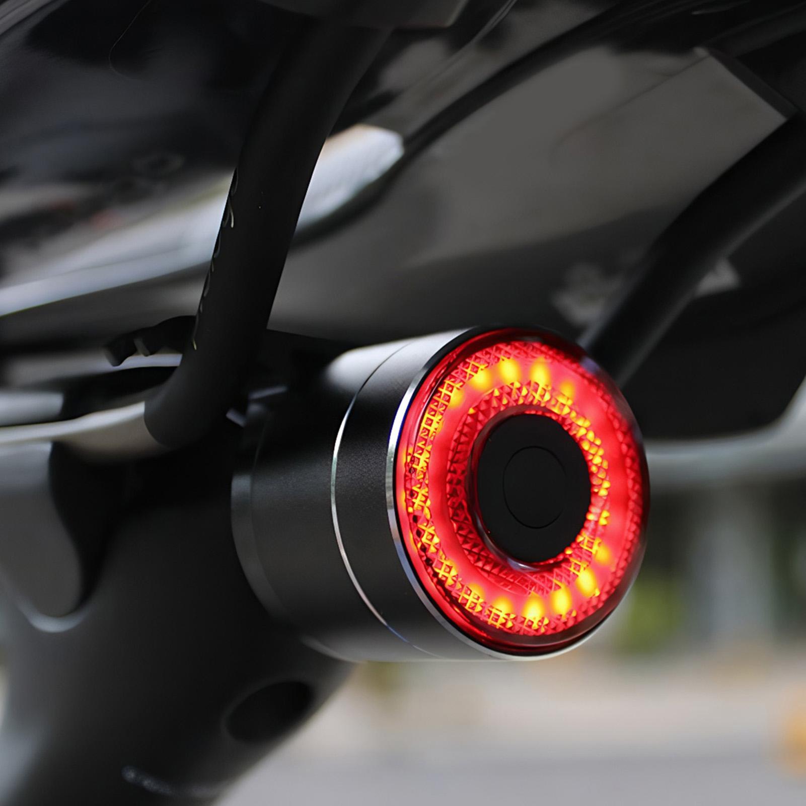 Bike Rear Light Smart Bike Tai - Cycling Commute のレビューと価格