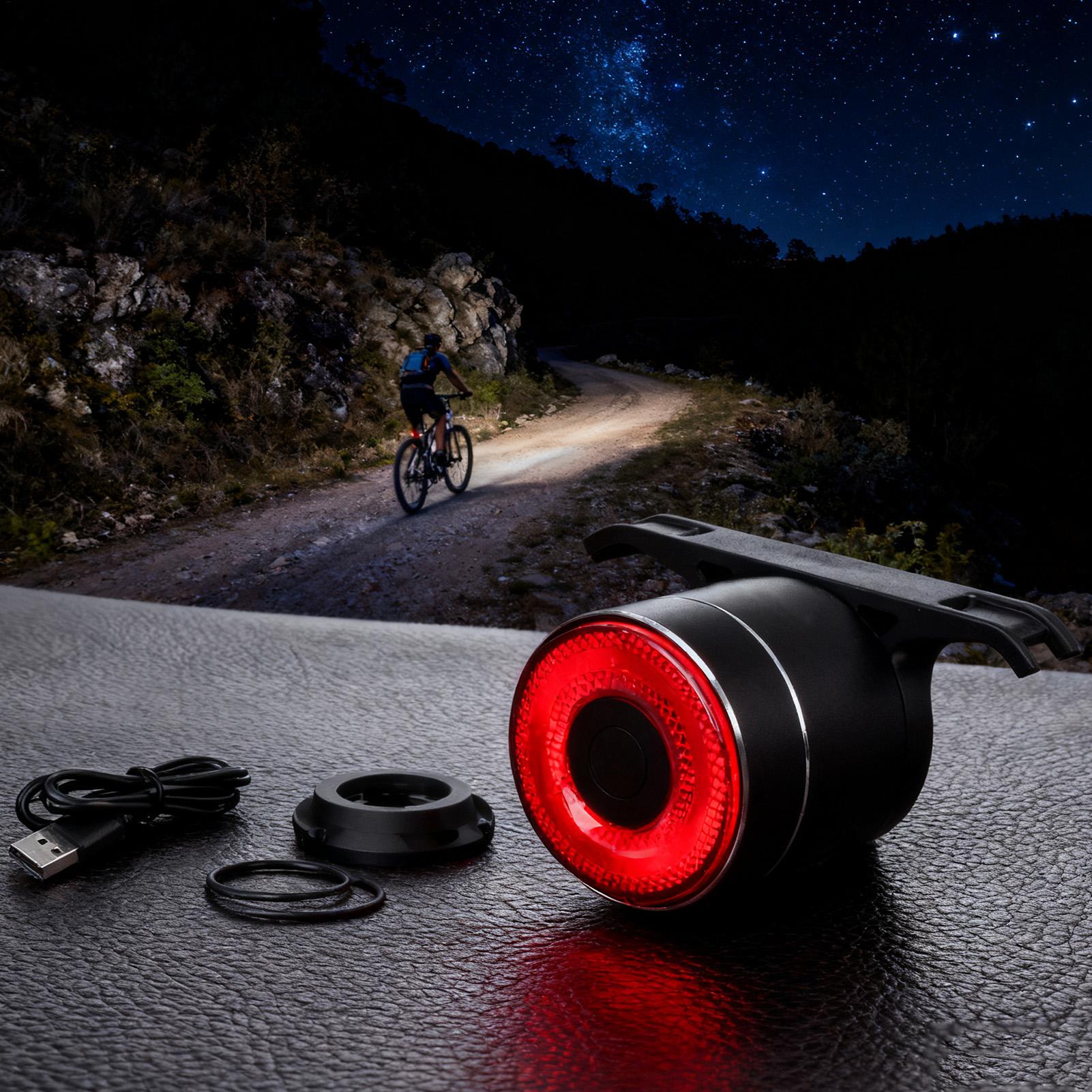 Bike Rear Light Smart Bike Tai - Cycling Commute のレビューと価格