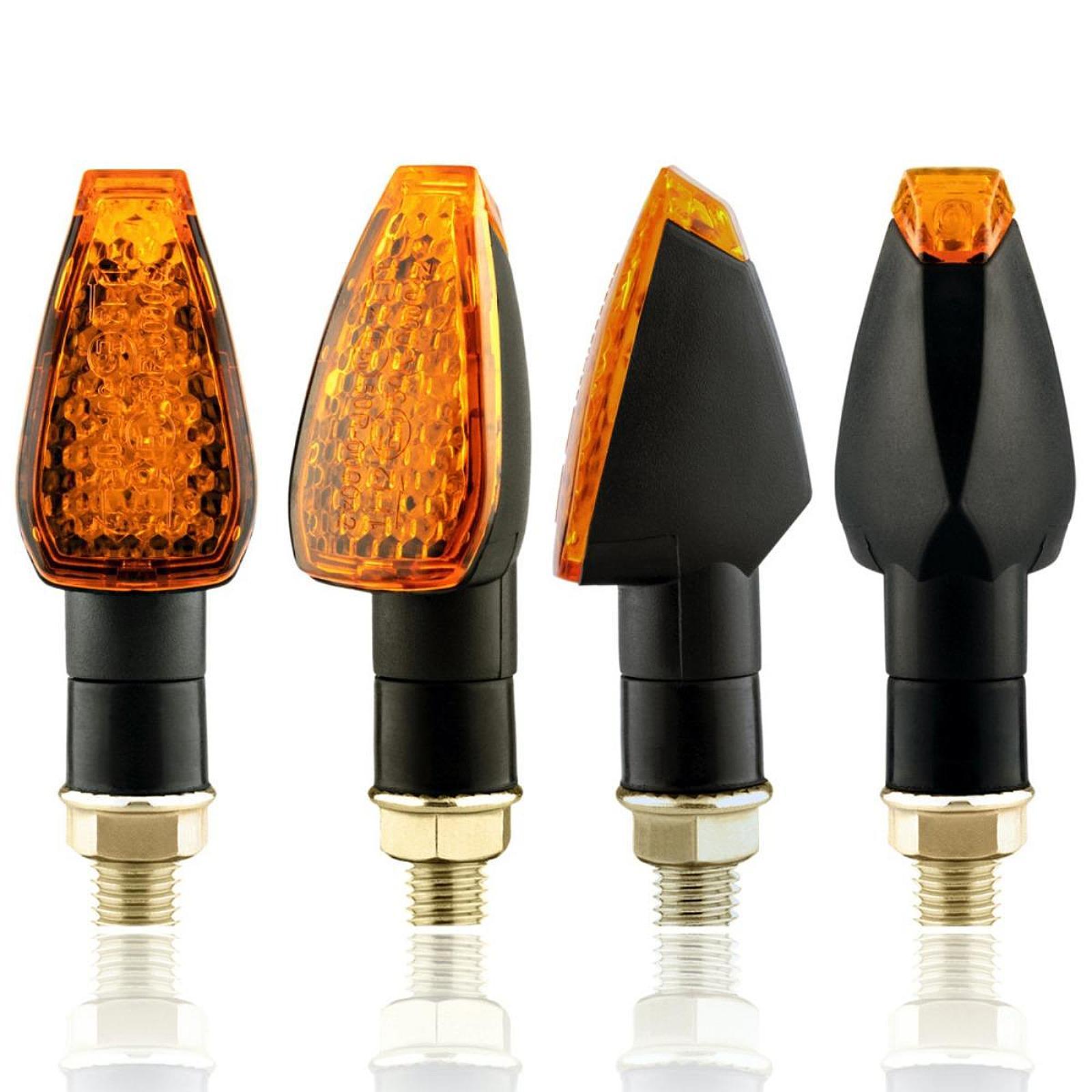 14 LED Motorcycle Turn Signal  - Bike Light Front Rear のレビューと価格