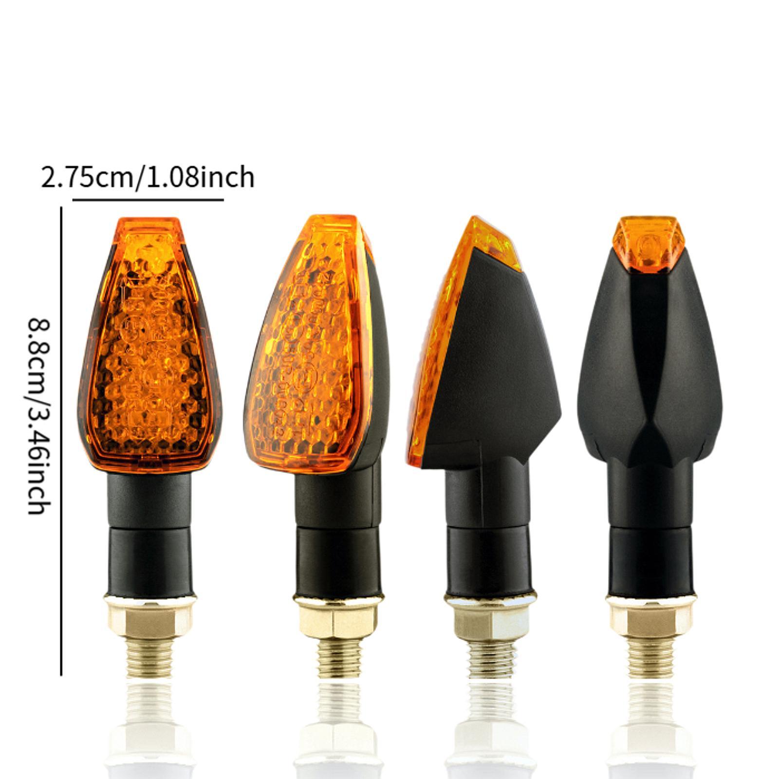 14 LED Motorcycle Turn Signal  - Bike Light Front Rear のレビューと価格