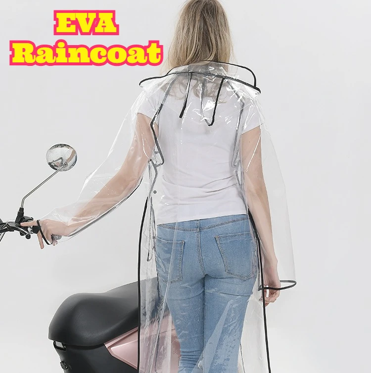 Transparent EVA Belted Long Ra - Cycling Commute のレビューと価格