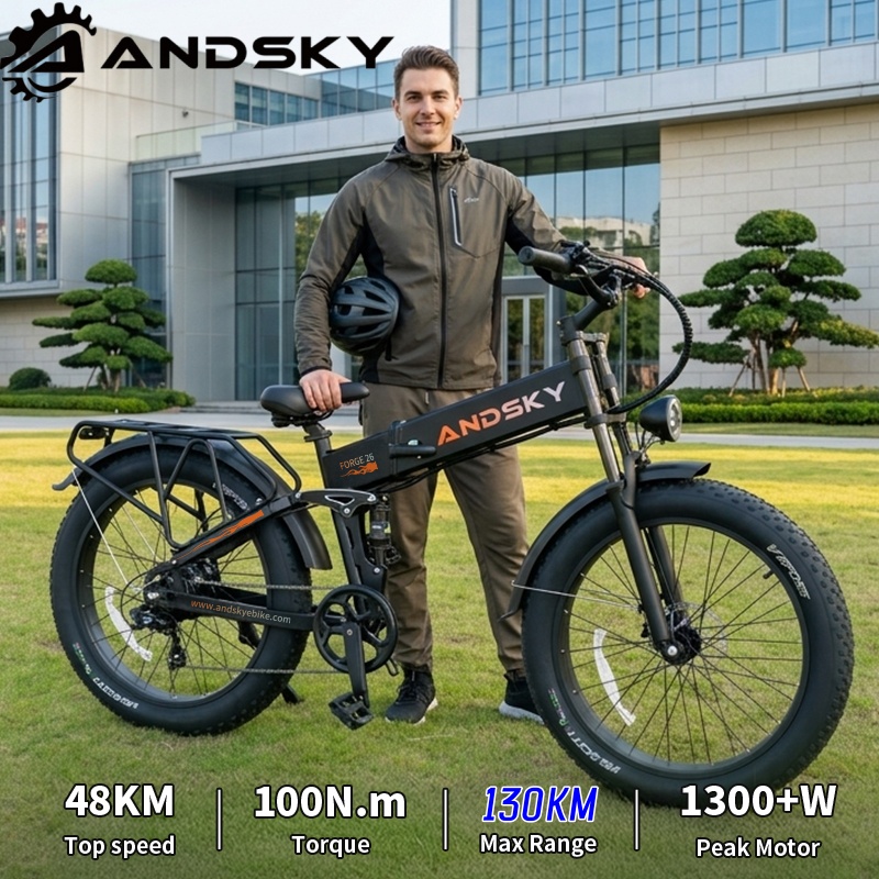 ANDSKY Forge 26 Full-Suspensio - Commuting On Mountain Bike のレビューと価格
