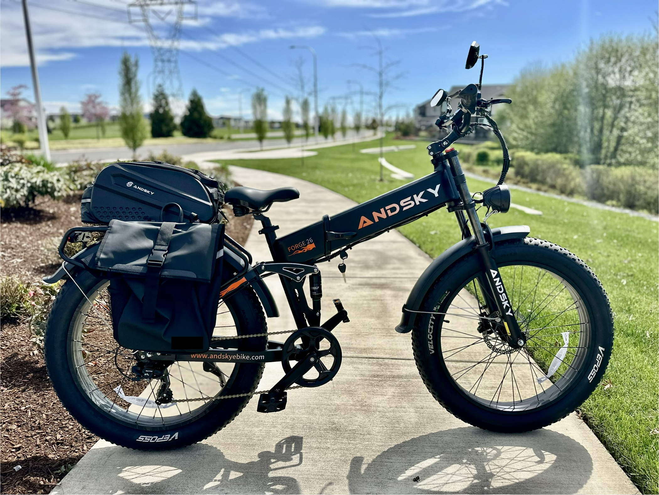 ANDSKY Forge 26 Full-Suspensio - Commuting On Mountain Bike のレビューと価格