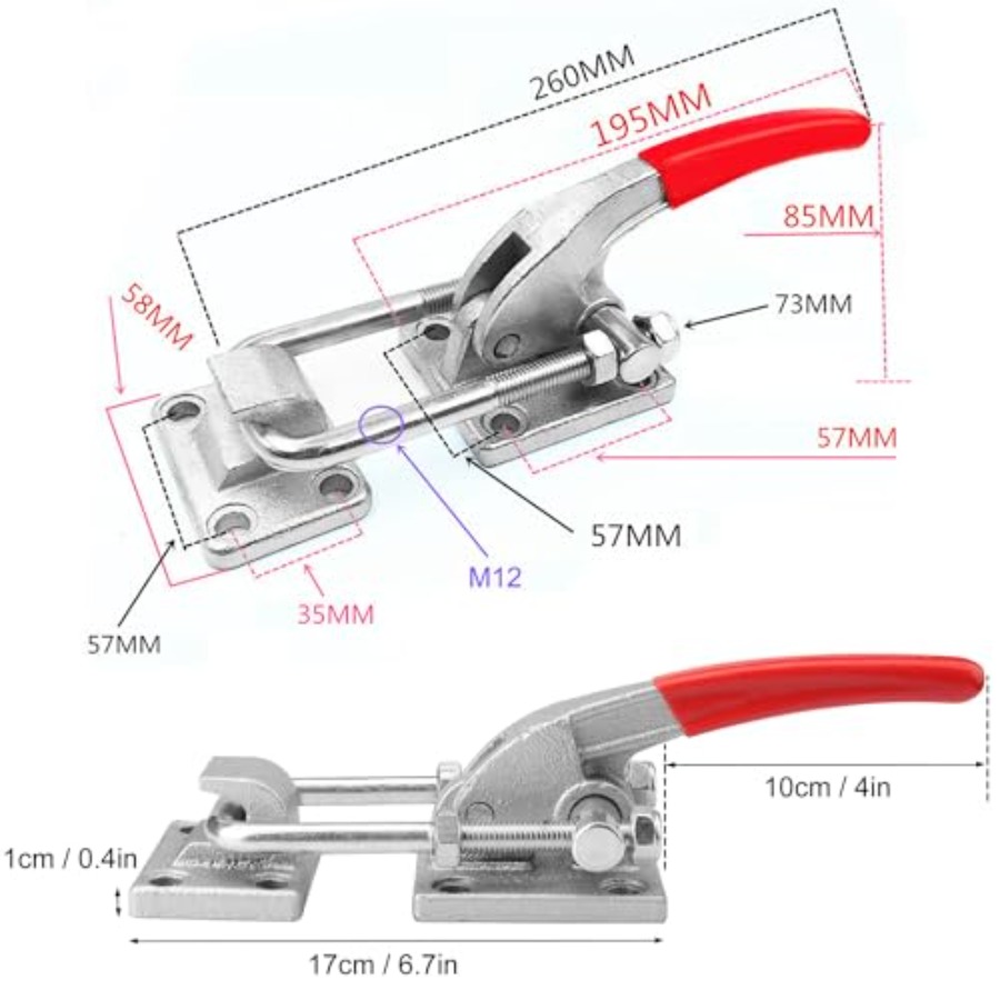 0. Inch Heavy Duty Large Toggl - U Lock Heavy Duty のレビューと価格
