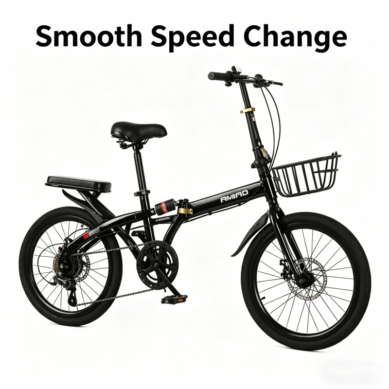 20Inch Folding Bike 7 Speed Ad - Commuter Biking のレビューと価格
