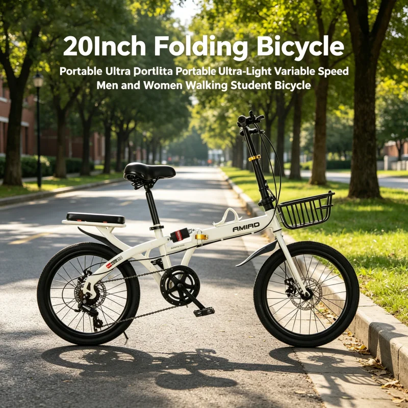20-inch Ultra-Light Folding Bi - Commuter Biking のレビューと価格