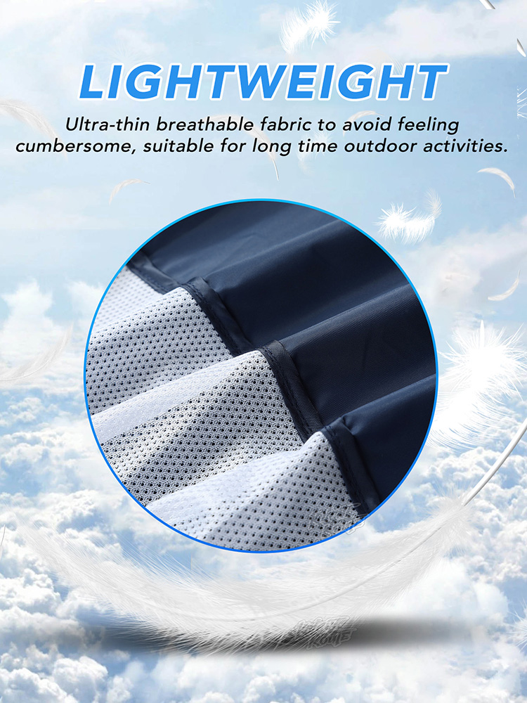 Fan Vest Wearable Cooling Air- - Cycling Commute Clothes のレビューと価格