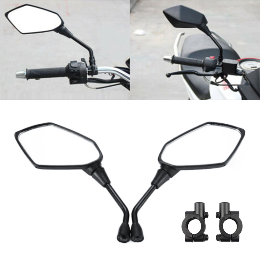 2Pcs Universal Motorcycle Conv - Mirror Handlebar Convex のレビューと価格