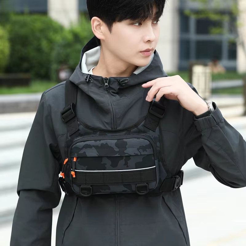 Cycling Front Chest Vest Tacti - Reflective Vest Cycling のレビューと価格