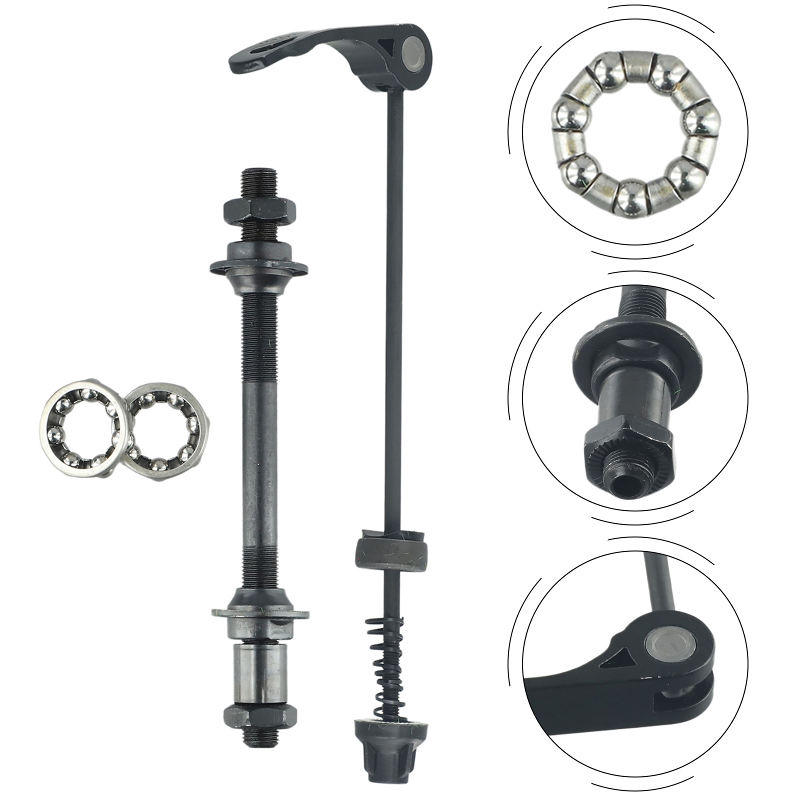 1 Set MTB Bike Axle Front Rear - Dynamo Hub Front のレビューと価格