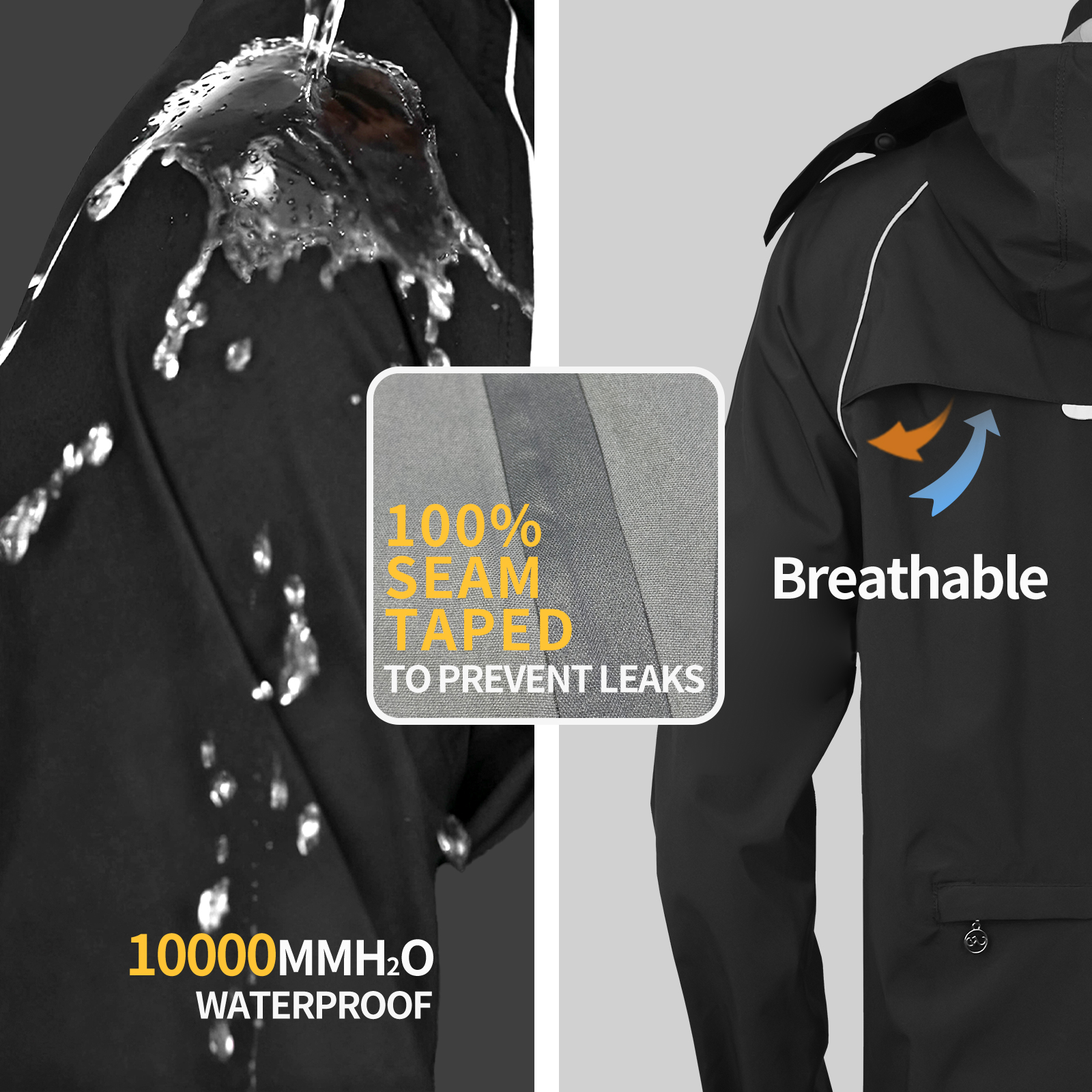 WOSAWE Reflective Motorcycle R - Cycling Commute Jacket のレビューと価格