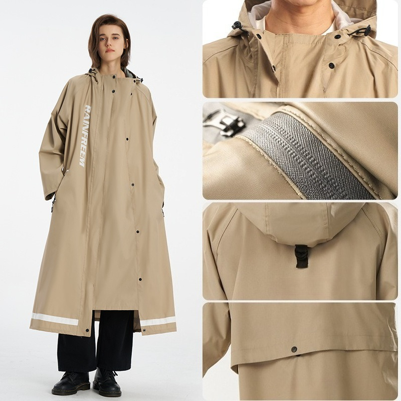 Oversize Single Long Style Rai - Cycling Commuter Rain Gear のレビューと価格