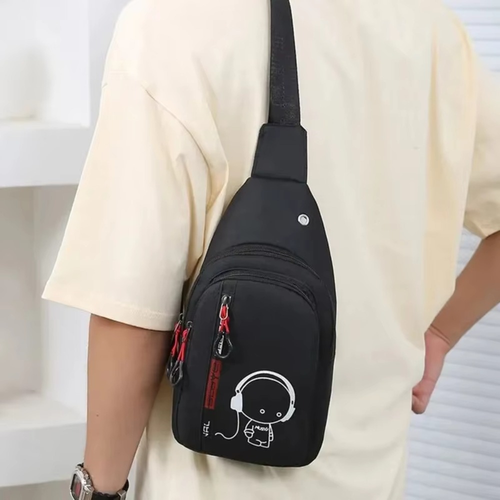 Glow Men's Chest Bag Large Cap - Waterproof Cycling Commute のレビューと価格