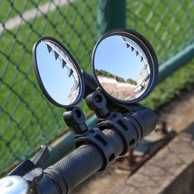 360°Adjustable Rotate Convex W - Mirror Handlebar Convex のレビューと価格