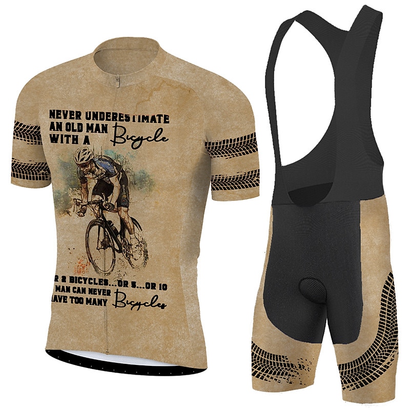 New Cycling Jersey Set Men Sho - Cycling Commute Shorts のレビューと価格