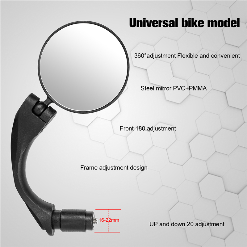 WEST BIKING Bicycle HD Rearvie - Mirror Handlebar Convex のレビューと価格