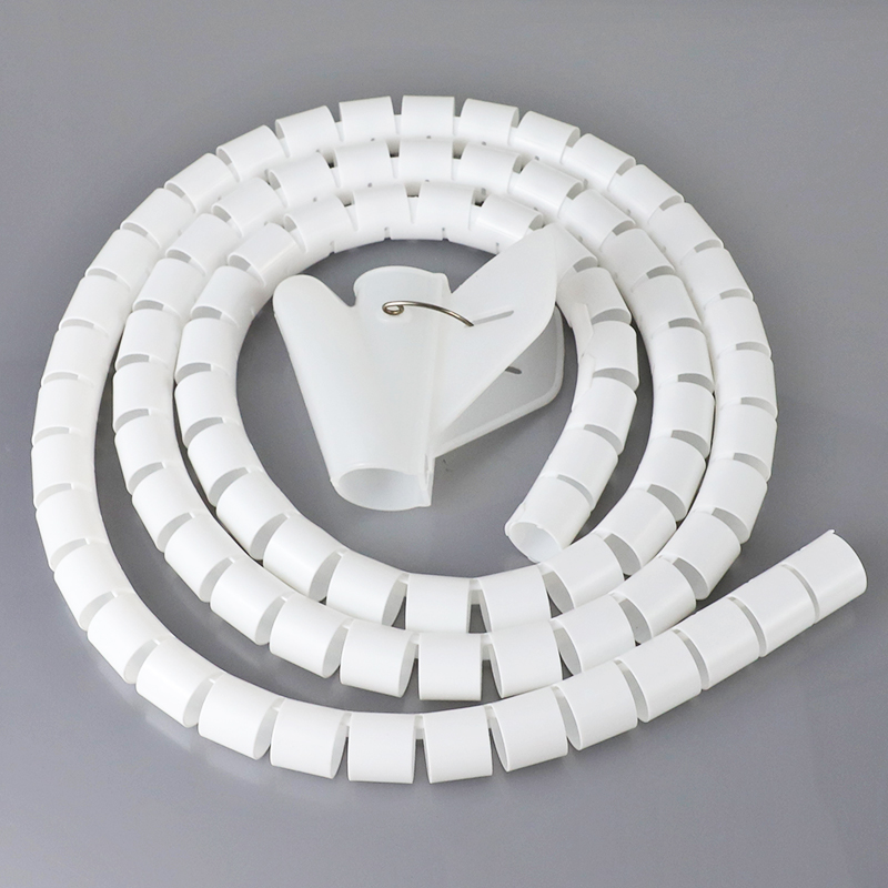 5M Wire Storage Tube Clips Cab - Cable Lock Flexible のレビューと価格
