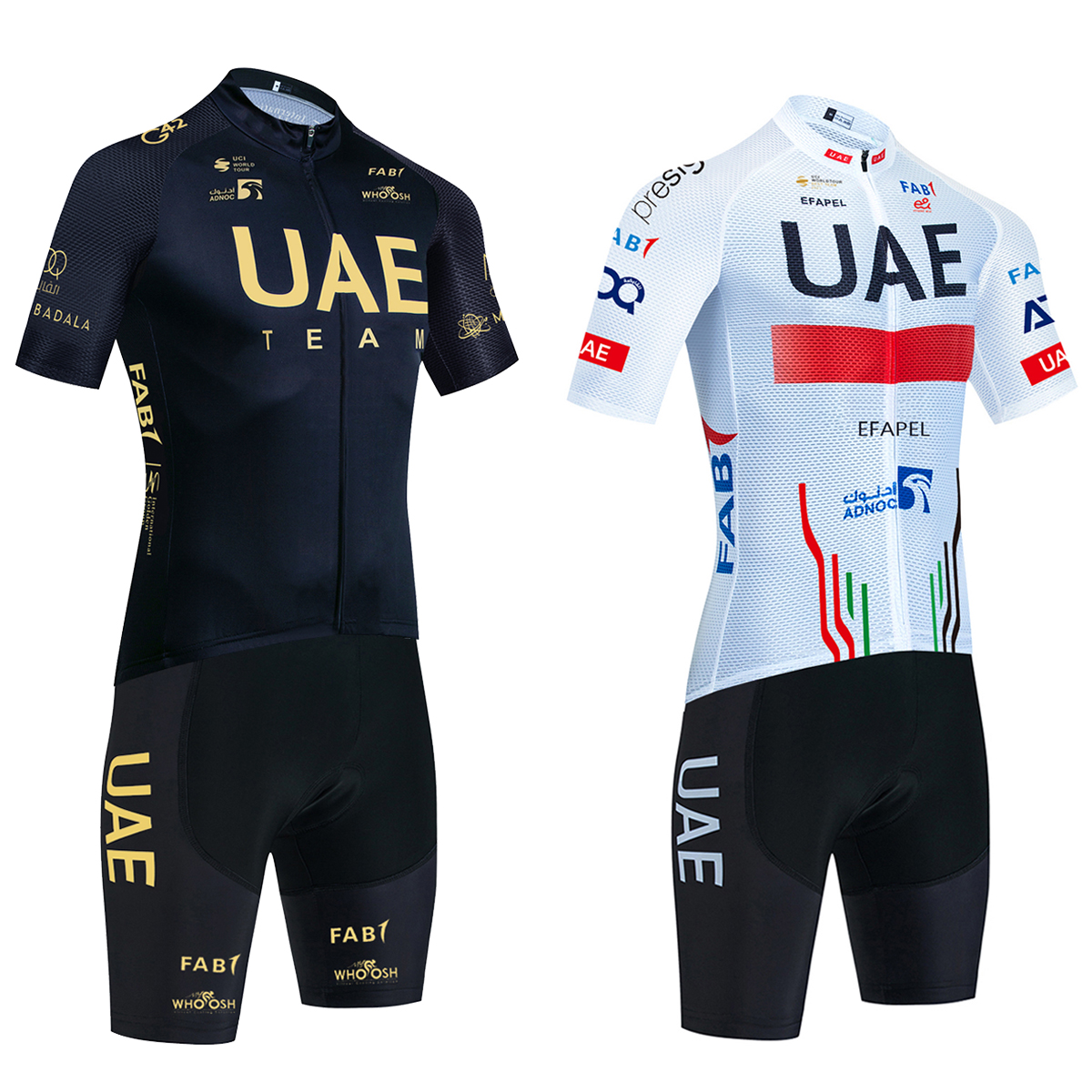 New UAE Cycling Jersey Gold Co - Cycling Commute Shorts のレビューと価格