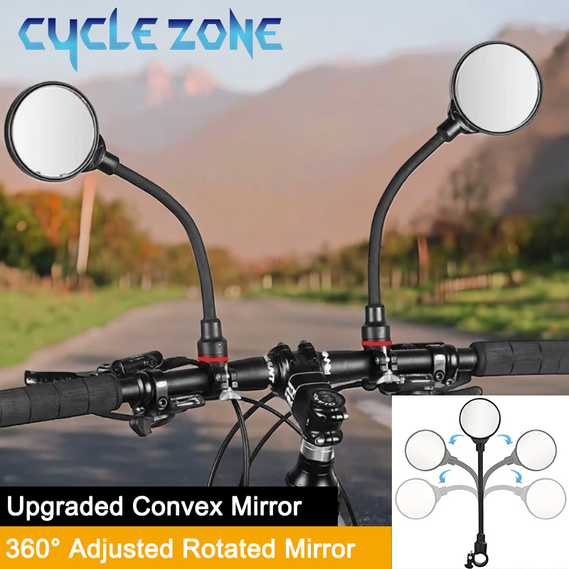 Bicycle Mirror Bike Handlebar  - Cycling Zones のレビューと価格