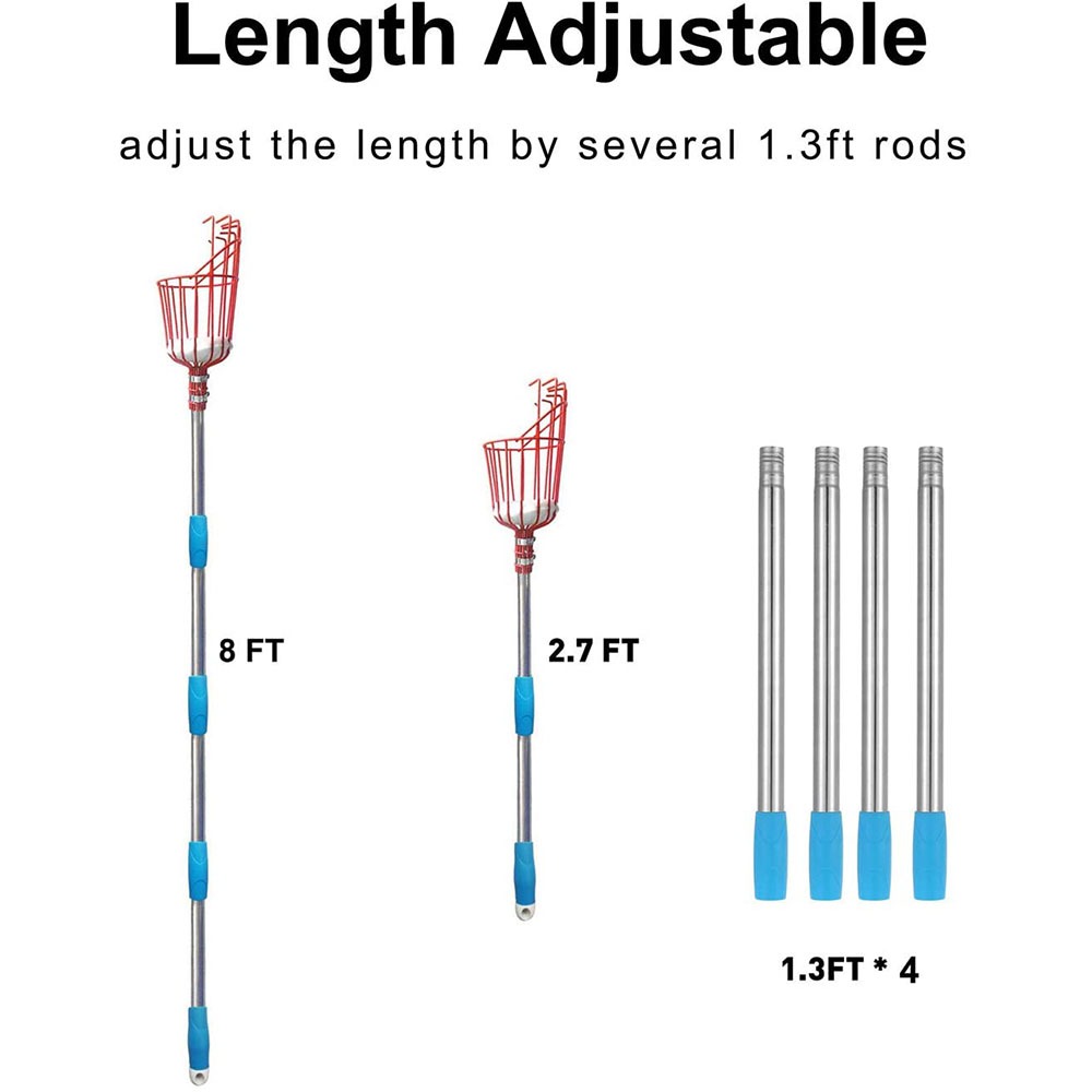 260cm fruit picker, adjustable - Cycling Zones のレビューと価格