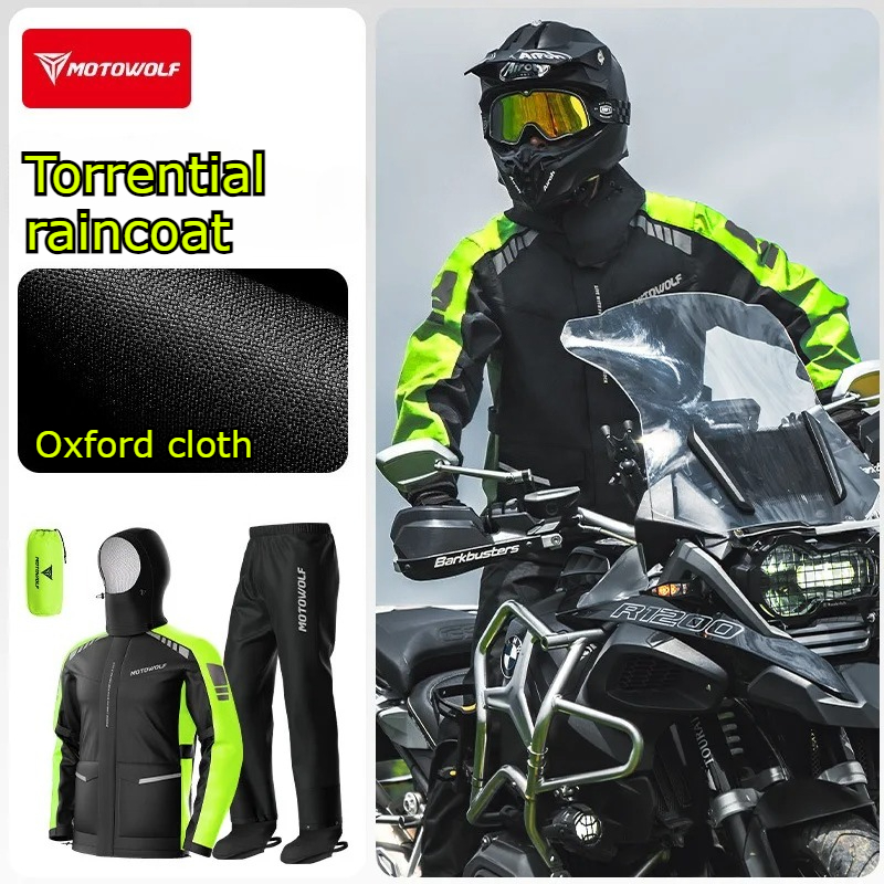 Motowolf Reflective Motorcycle - Cycling Commute Jacket のレビューと価格