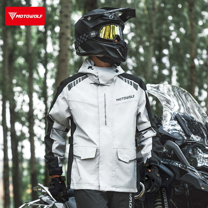 Motowolf Reflective Motorcycle - Cycling Commute Jacket のレビューと価格