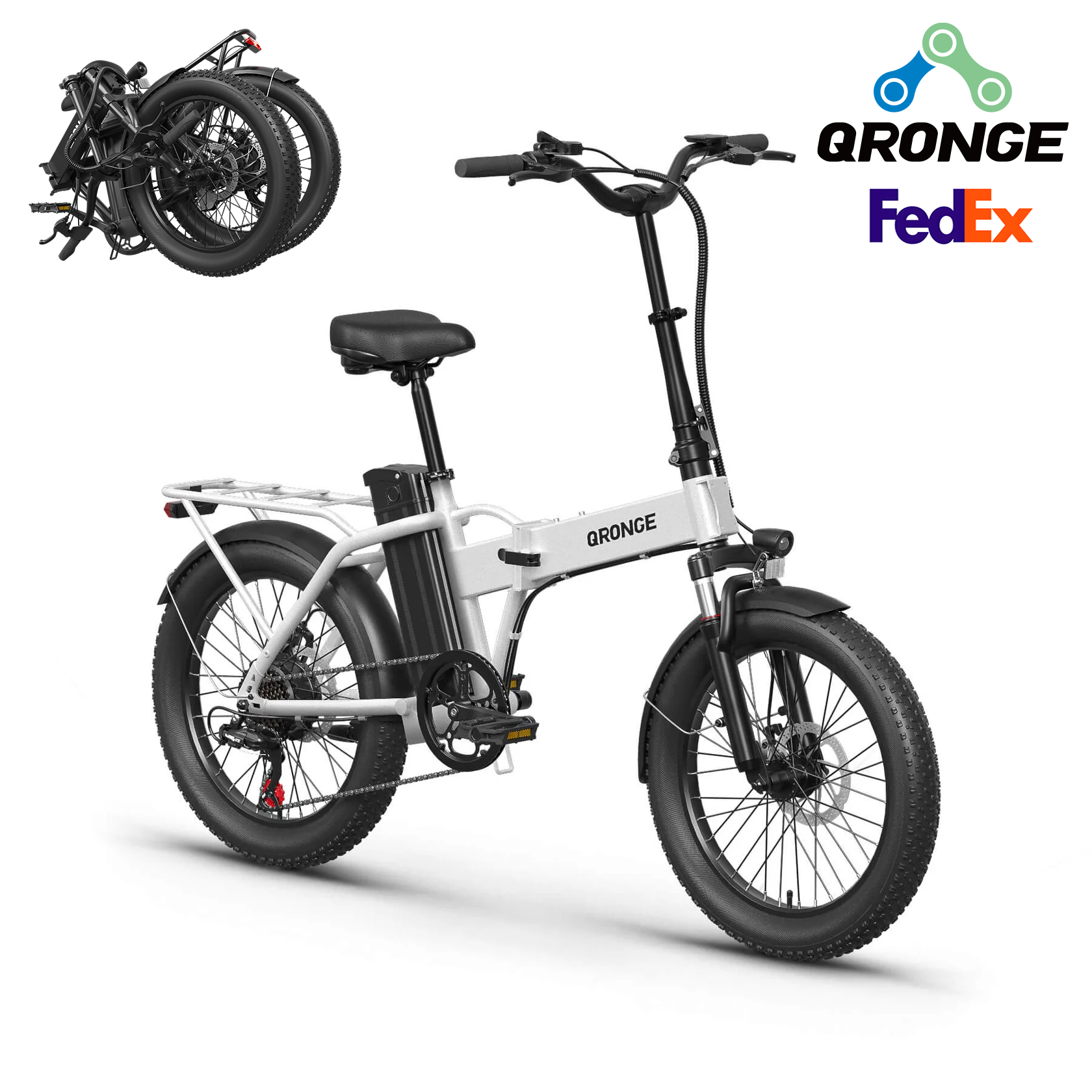 QRONGE Waterfall Folding Elect - Commuter Biking のレビューと価格